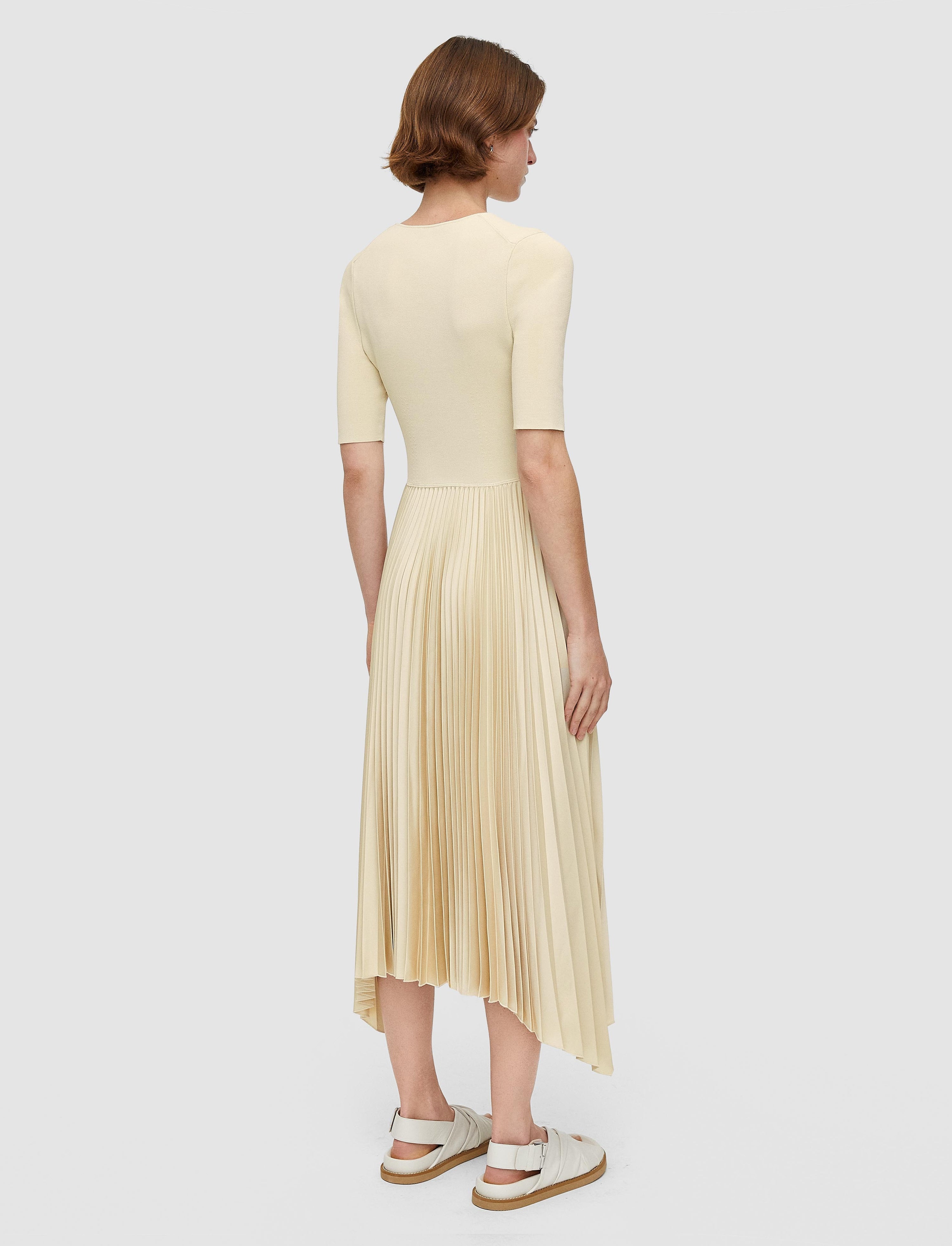 Knit Weave Plissé Darno Dress - 3