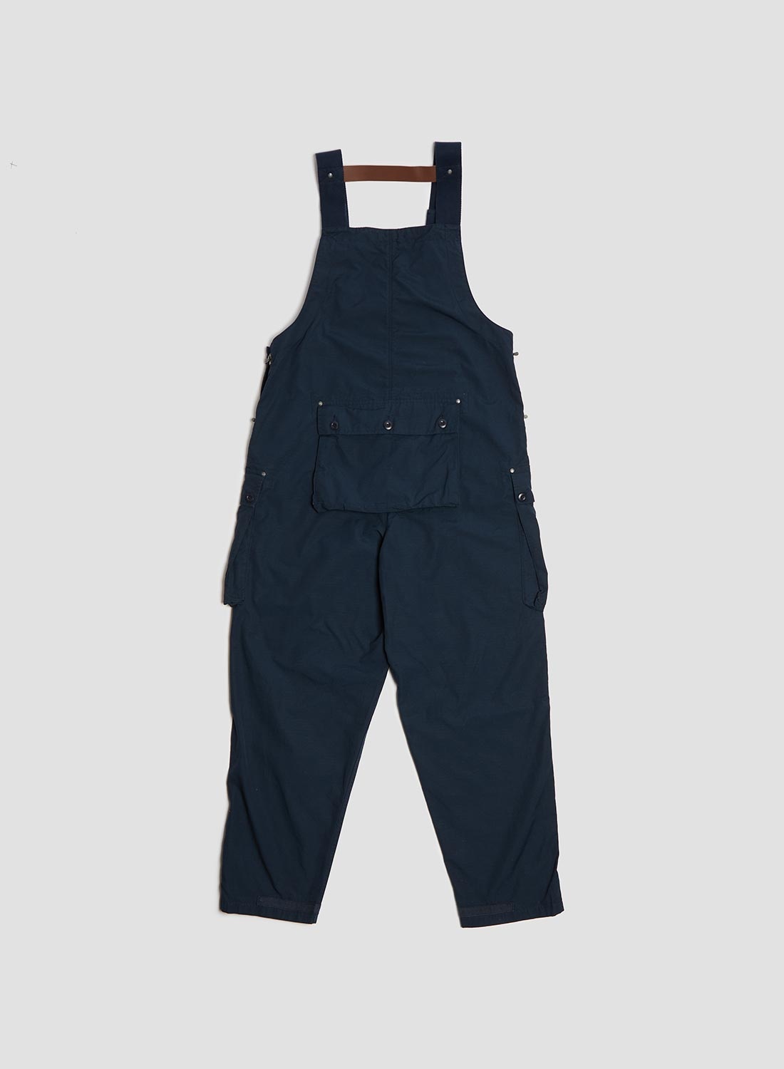 Naval Dungaree in Black Navy (Cotton Ripstop) - 5