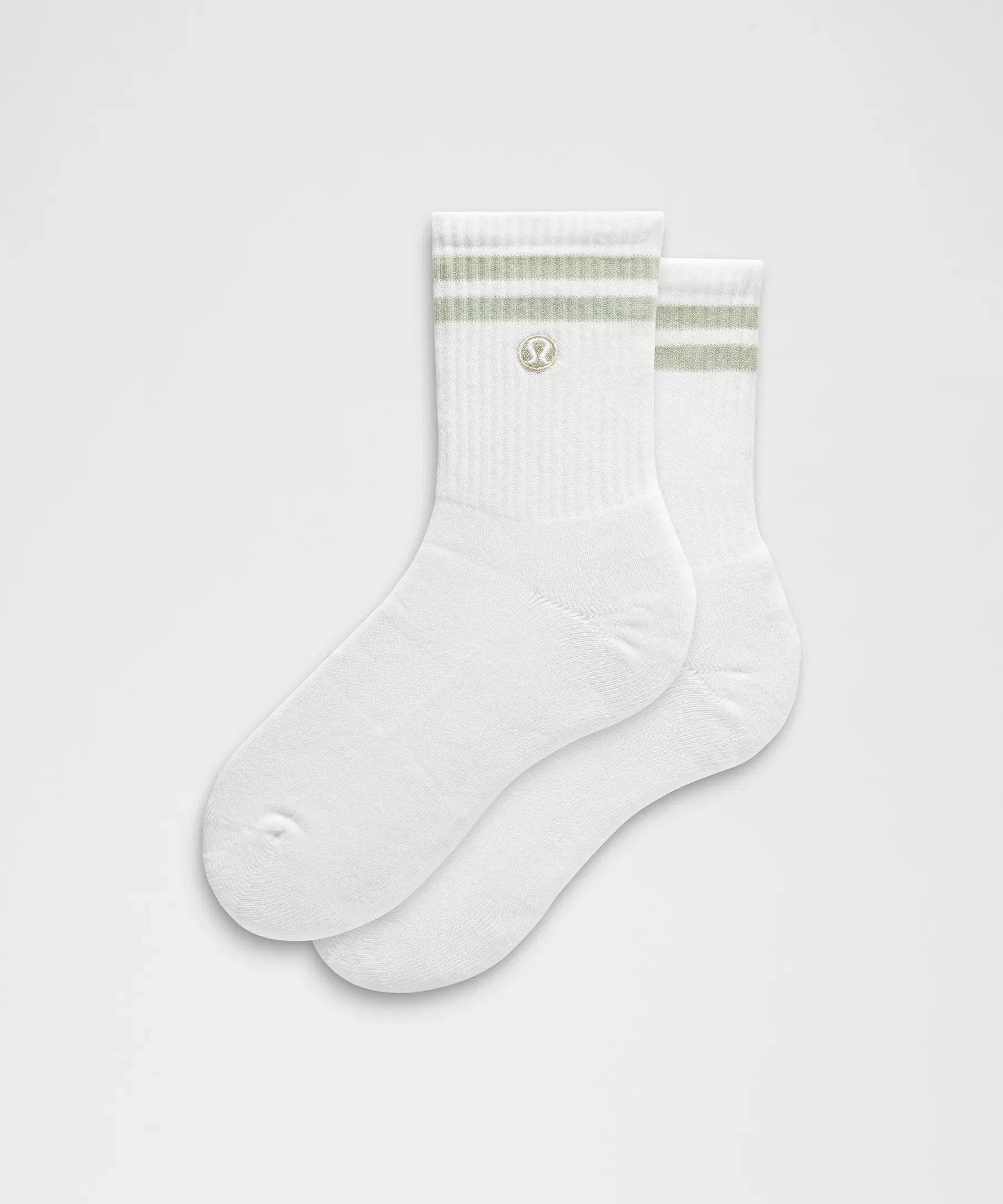 Unisex Daily Essential Quarter Socks *Stripe - 1