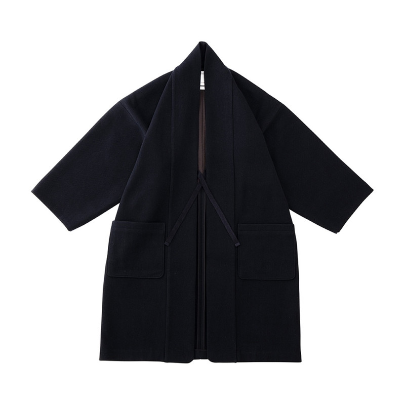 KIYARI COAT (MELTON) NAVY 1