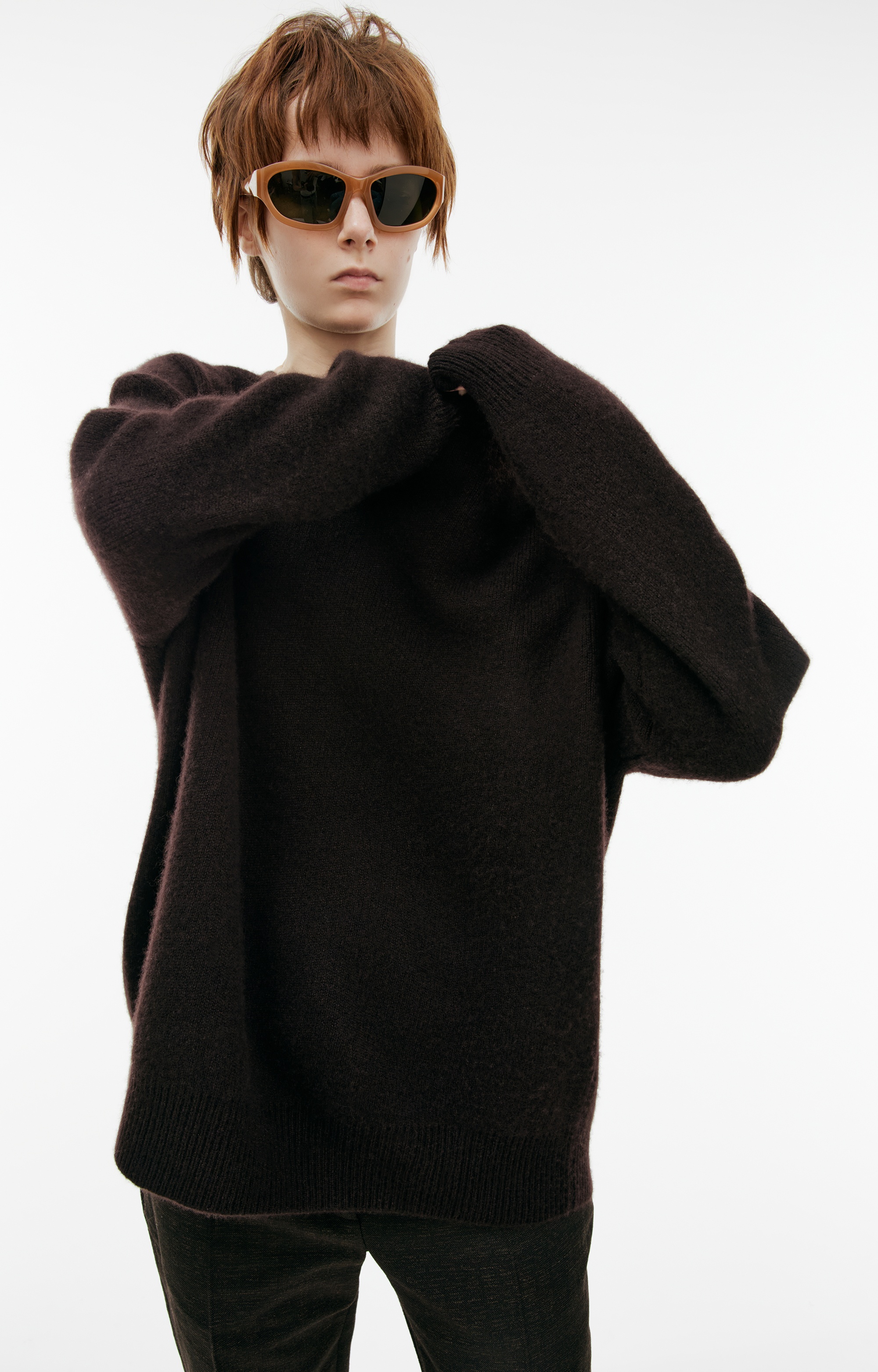 CASHMERE KNIT SWEATER - 4