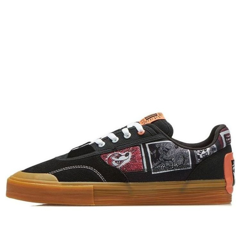 Li-Ning x Keith Haring Disney Shoes 'Black Tan' AECR049-2 - 1
