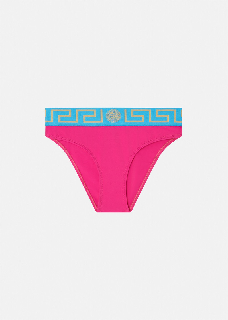 Greca Border Bikini Briefs - 1