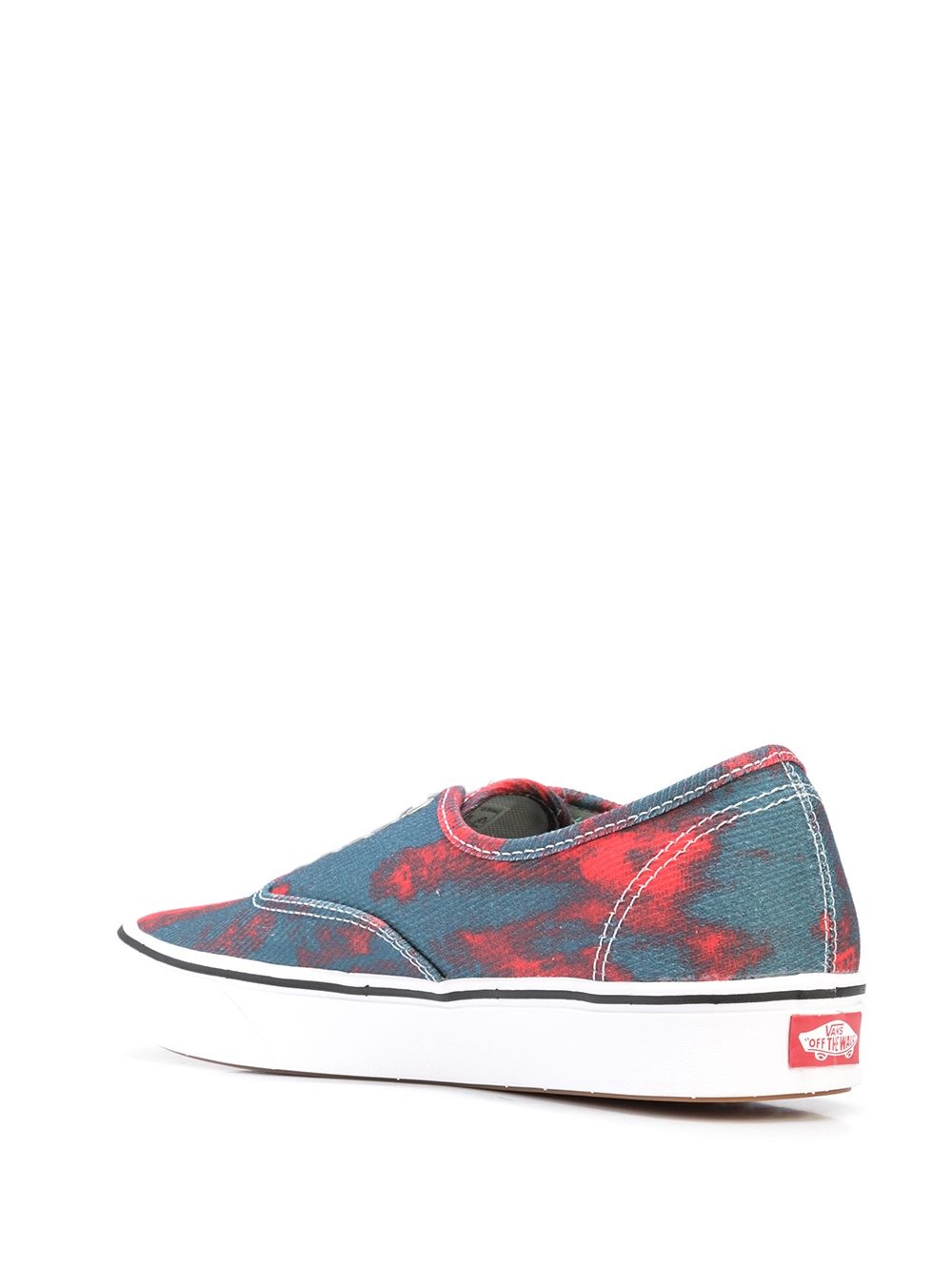 Authentic graphic-print low-top sneakers - 3