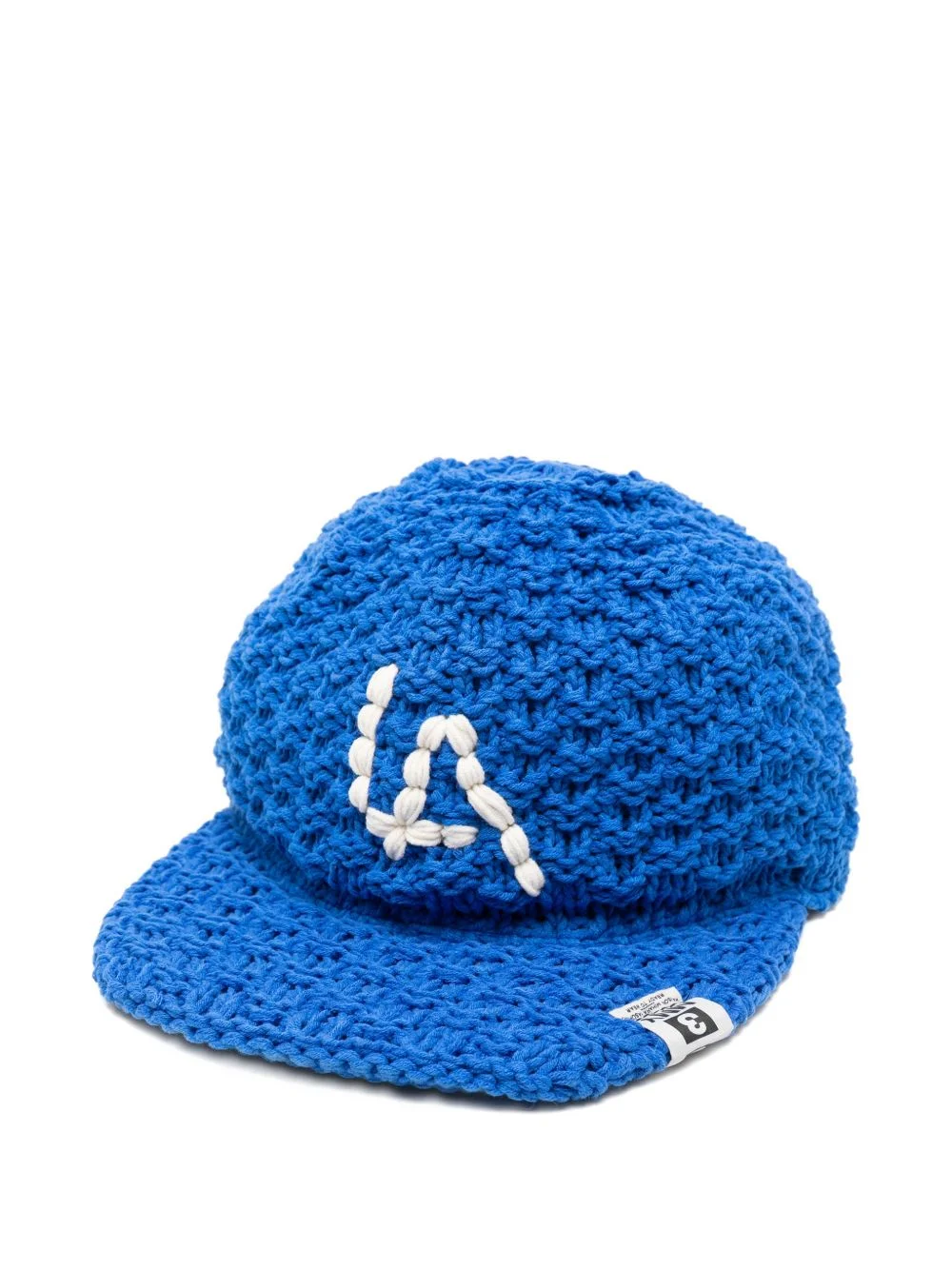 knitted baseball cap - 1