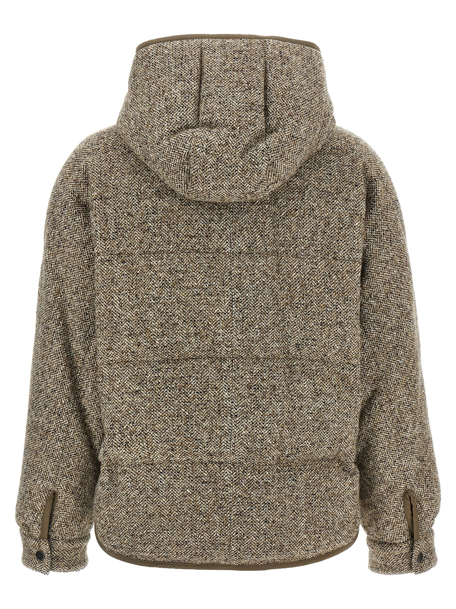 Reversible Down Jacket Puffer Jackets Multicolor - 3