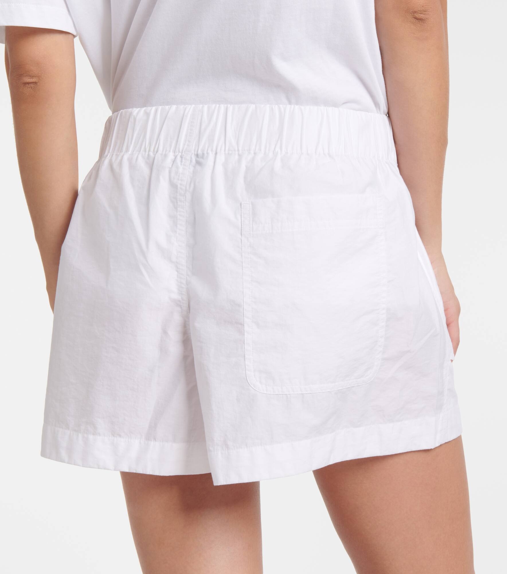 Cotton-blend shorts - 5