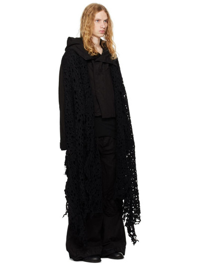 Julius Black Ruptured Vest Shawl outlook