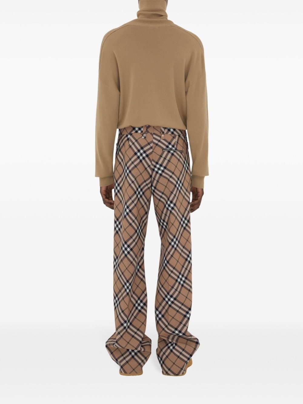 roll-neck wool jumper - 4