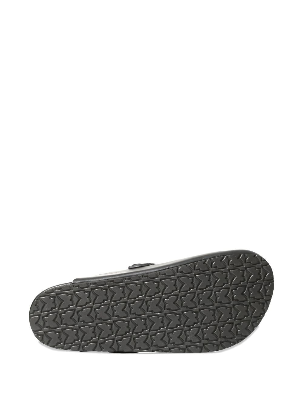 perforated buckled mules - 4