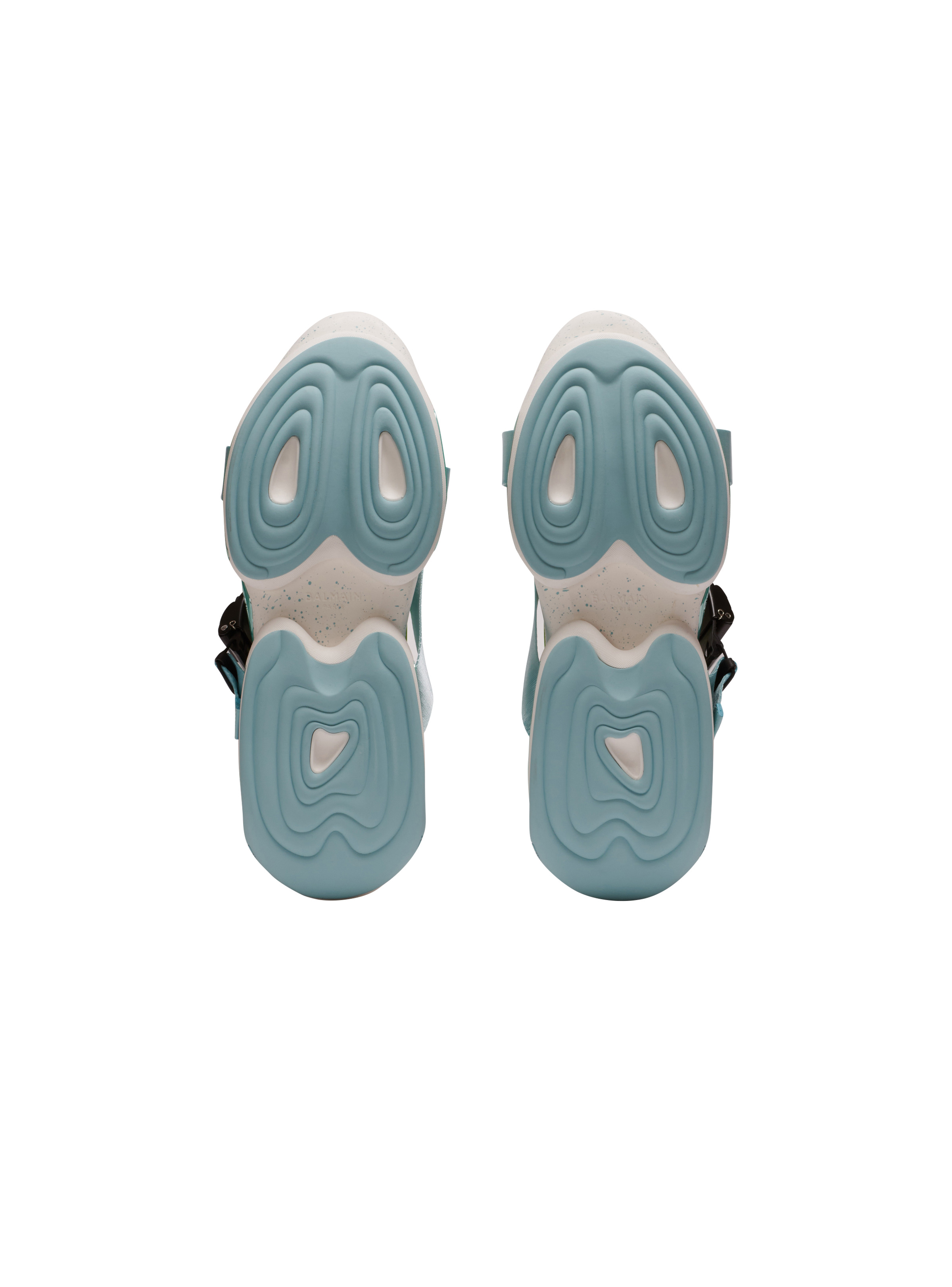 B-Bold low-top trainers in neoprene and suede - 5