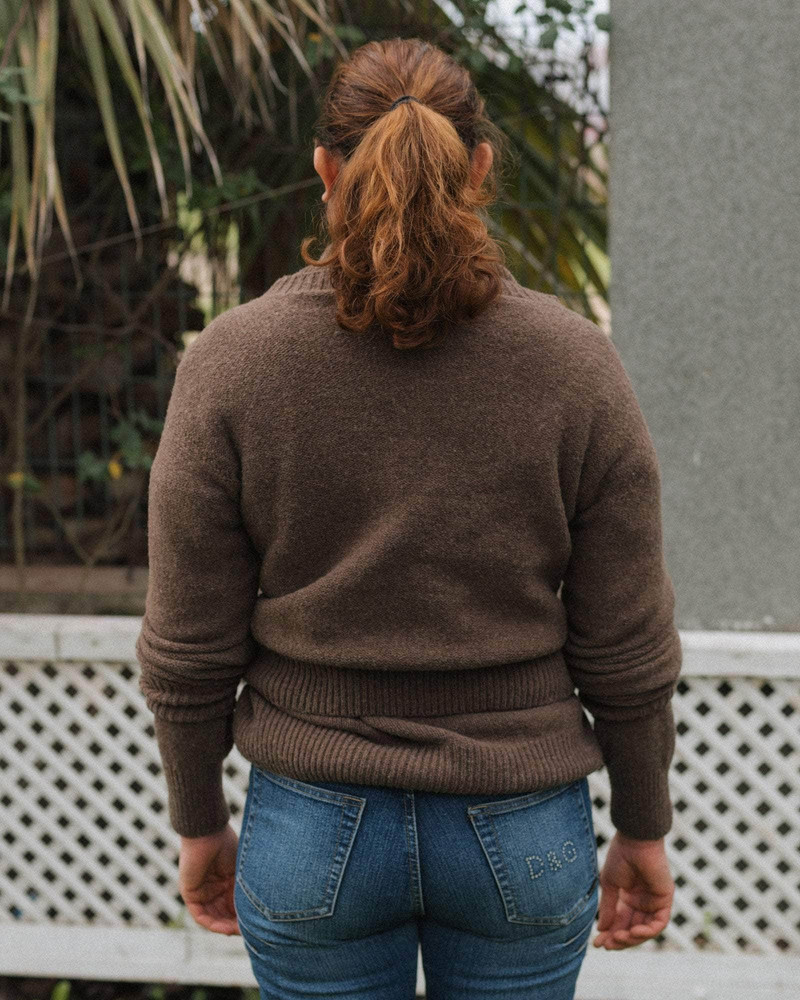 BASERANGE Tier Cardigan - Arles Merino Wool outlook