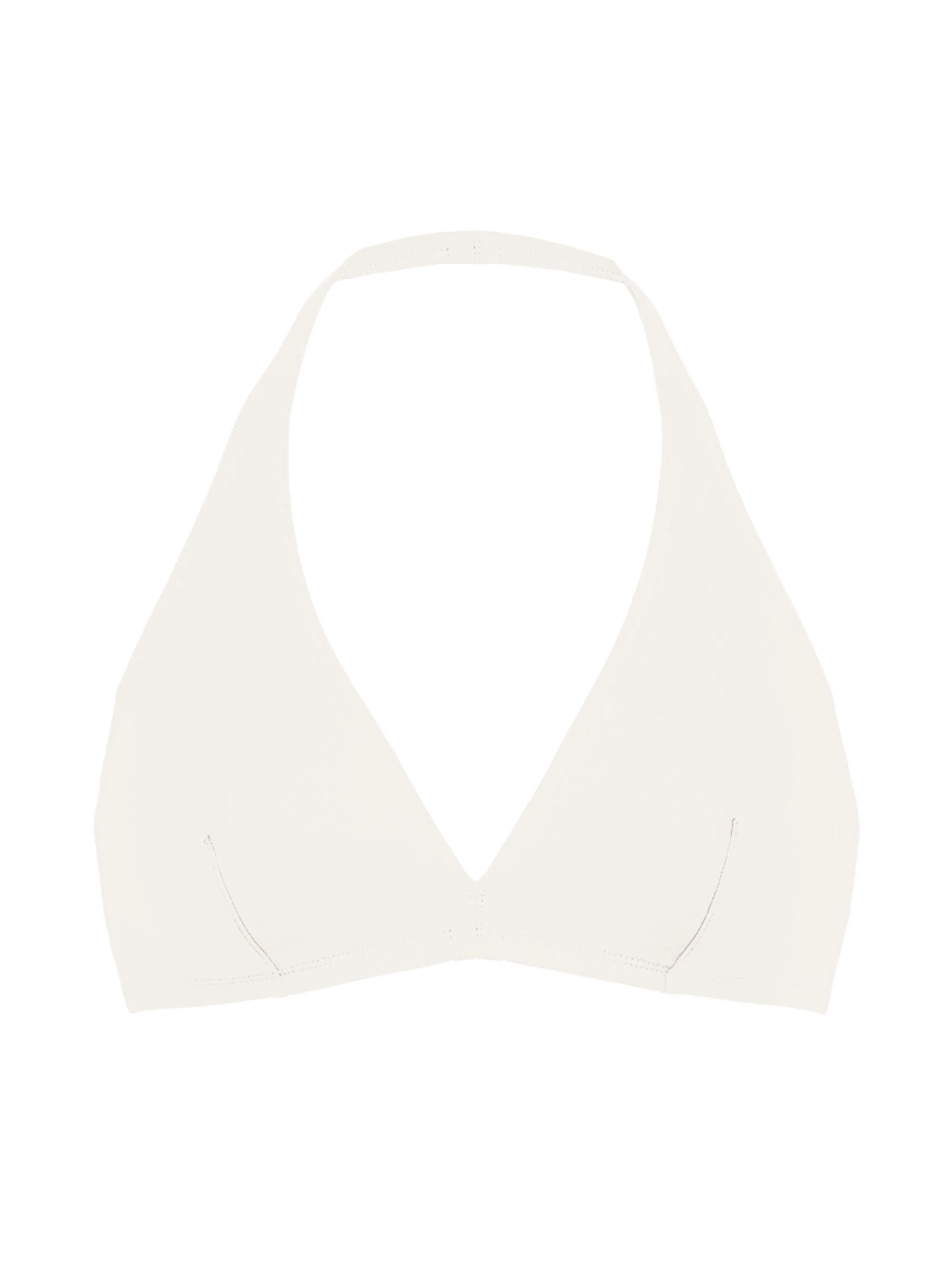 Women's Gang Halter Bikini Top - Ecume - 1