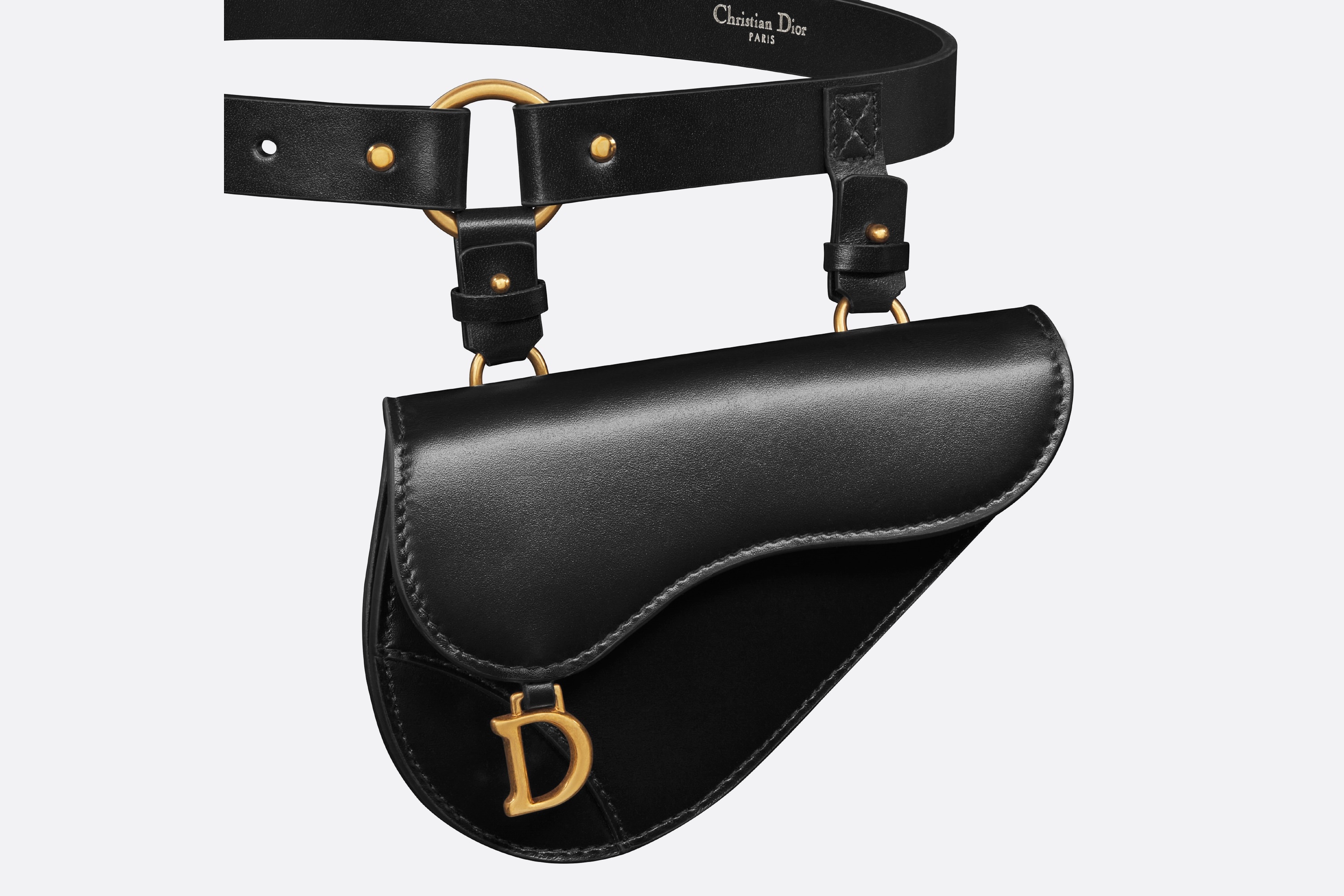 Dior Saddle Removable Pouch Belt | dior | REVERSIBLE