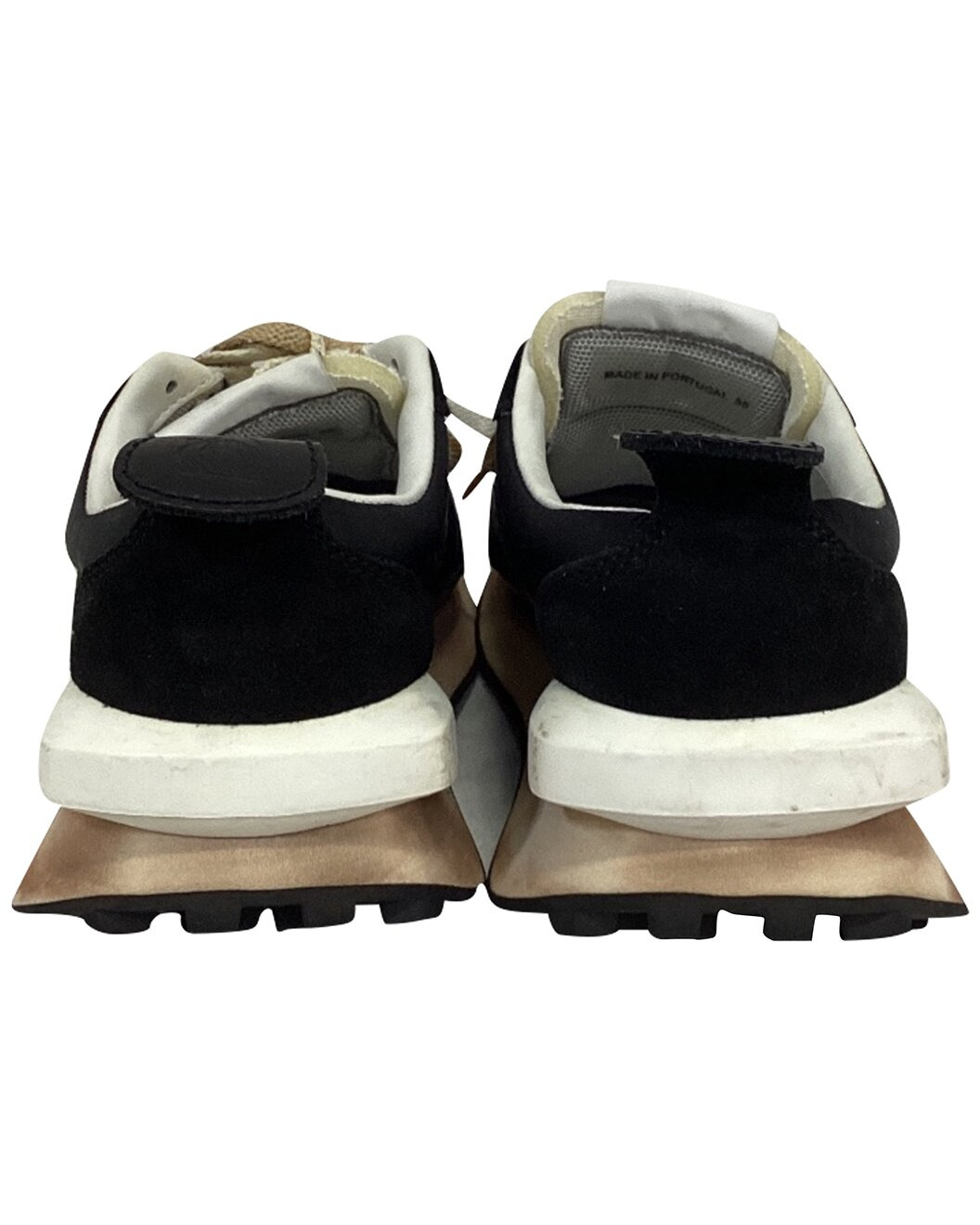 LANVIN Women's Nylon Bumper Distressed Sneaker, Size FR | 35 (Authentic Pre-
Loved) - 3
