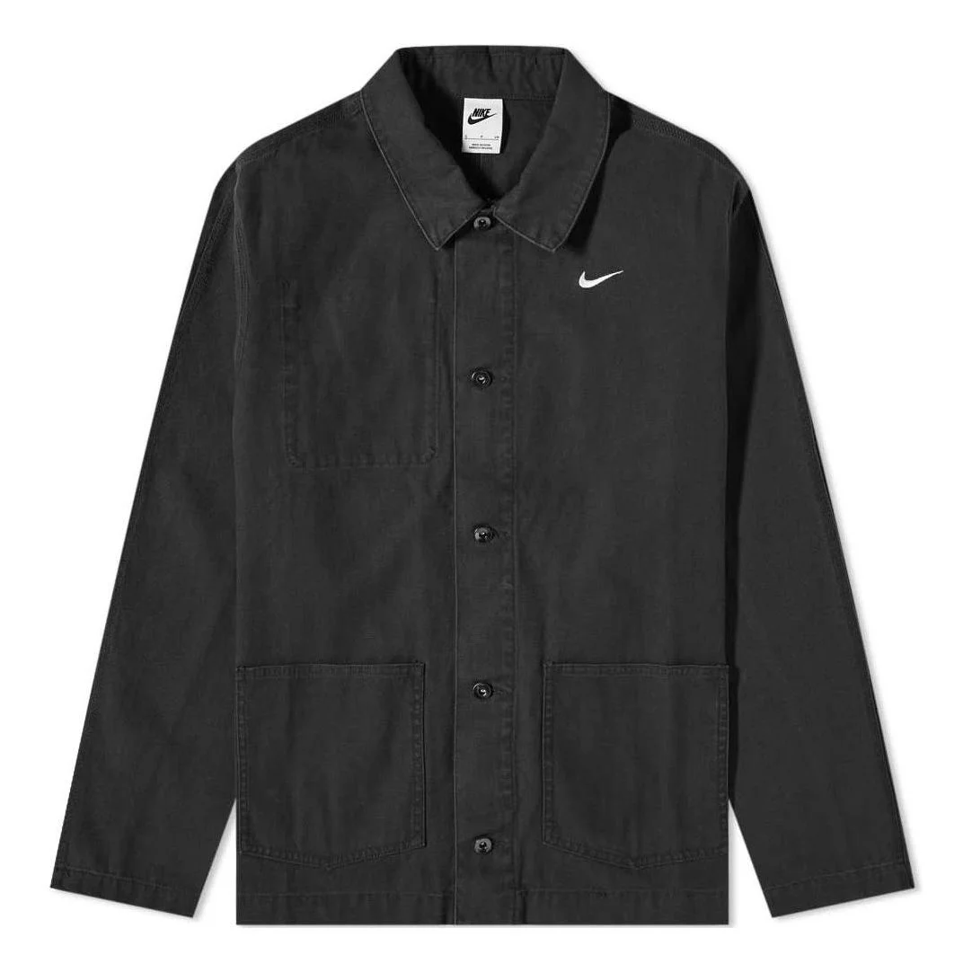 Nike 생활 Chore 재킷 로고 DQ5184-010 - 1
