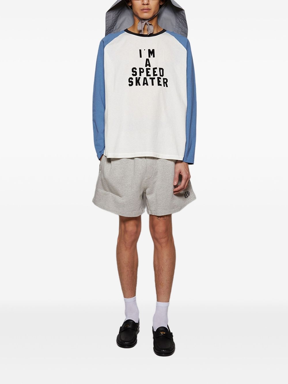 side-straipe track shorts - 2