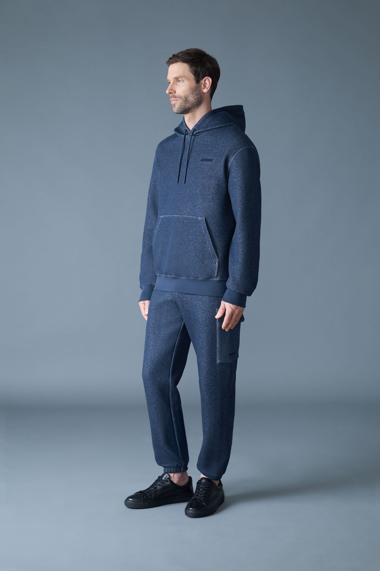 KRYSTIAN Double-face Jersey hoodie - 3