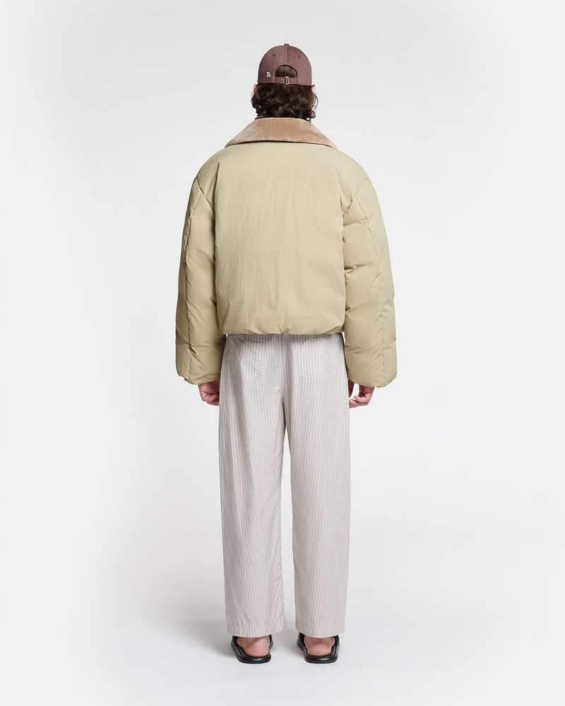 Faux Fur and Tech Nylon Jacket 5