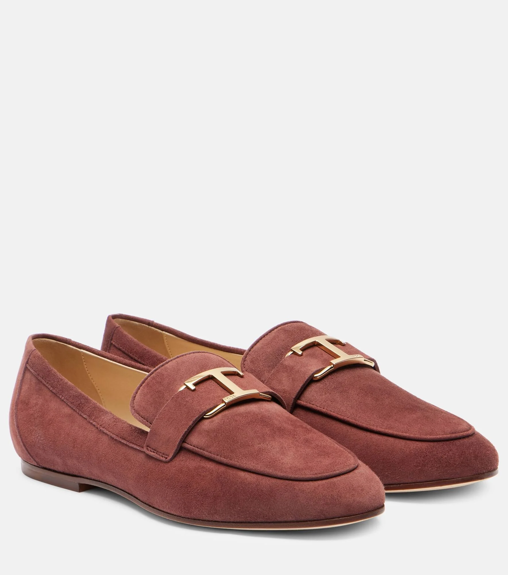 T Timeless suede loafers - 1