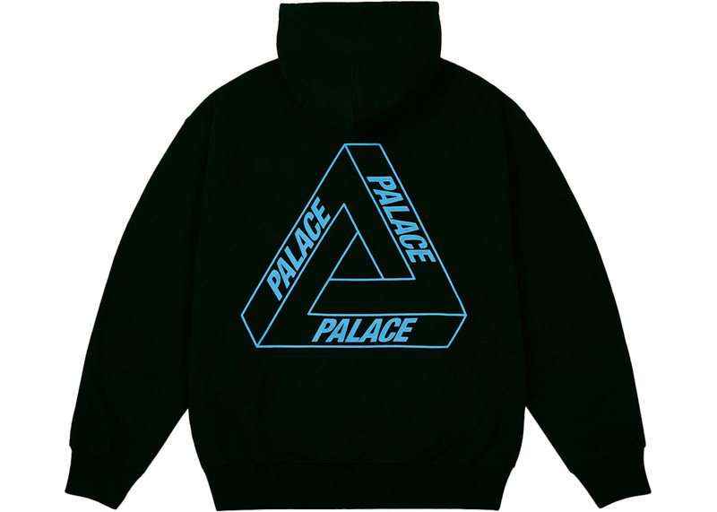 PALACE Palace Glow Tri-Ferg Hood Racey Green outlook