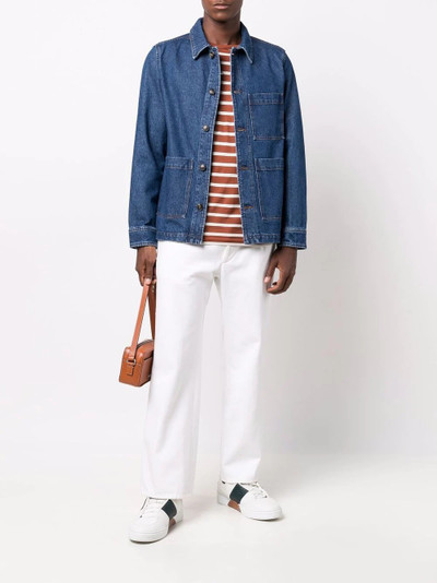 A.P.C. denim shirt jacket outlook