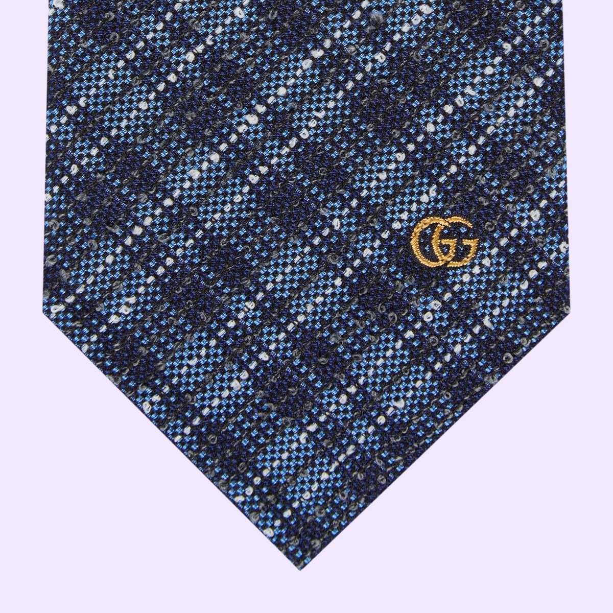 Wool silk jacquard tie - 4