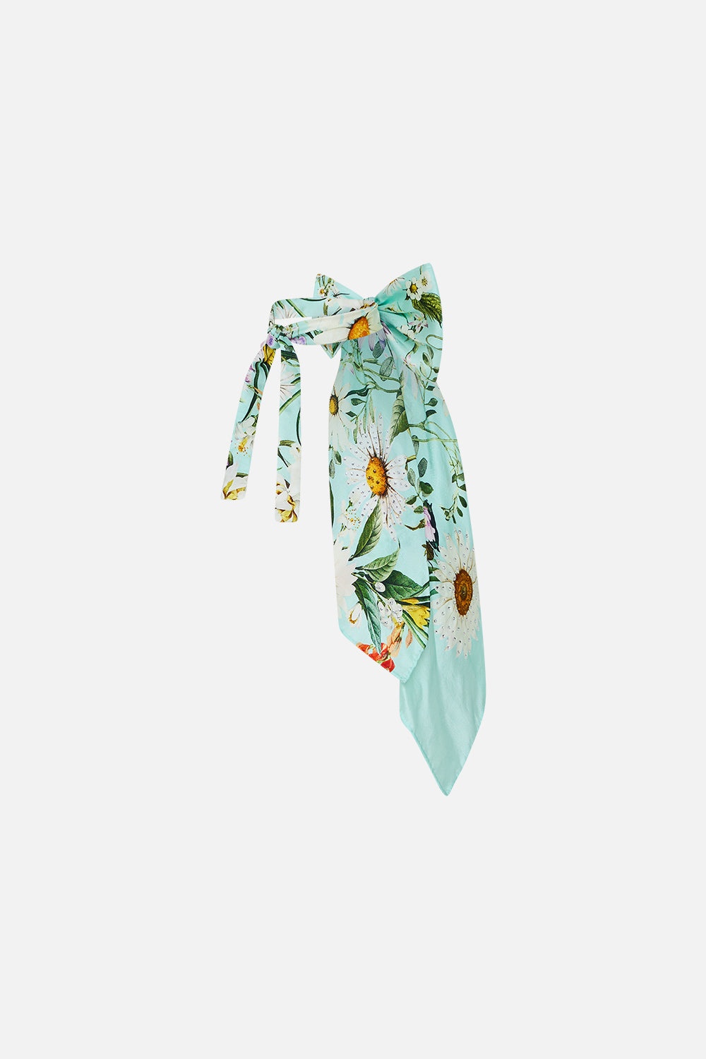 BOW NECK SCARF - 4