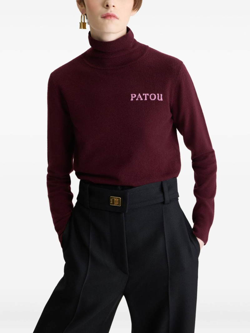 intarsia turtleneck jumper 4