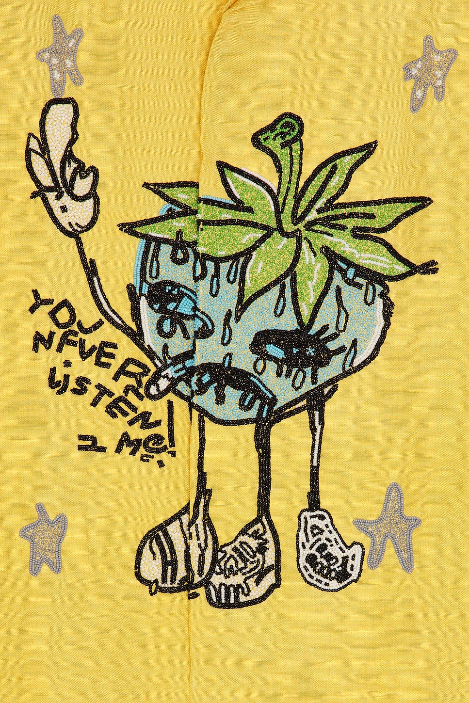 Smoke Strawbabies Beaded Shirt - 3