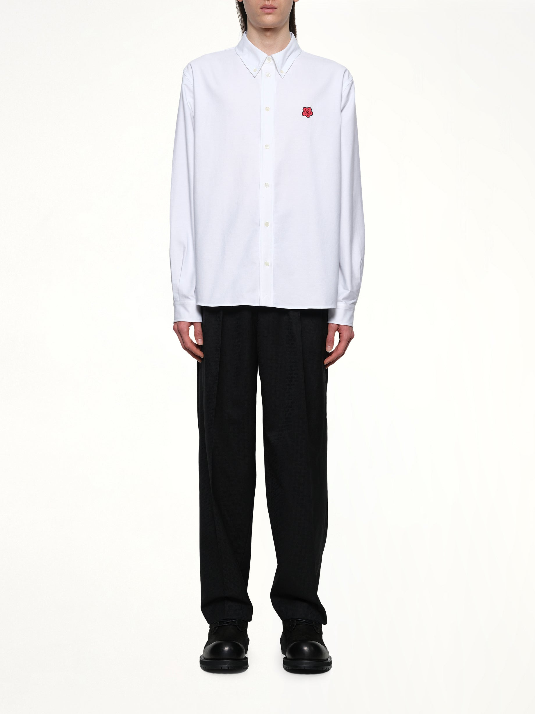 Kenzo Boke Flower Casual Shirt in White - 7
