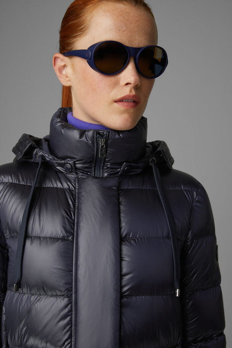 Lynn Down coat in Navy blue 6