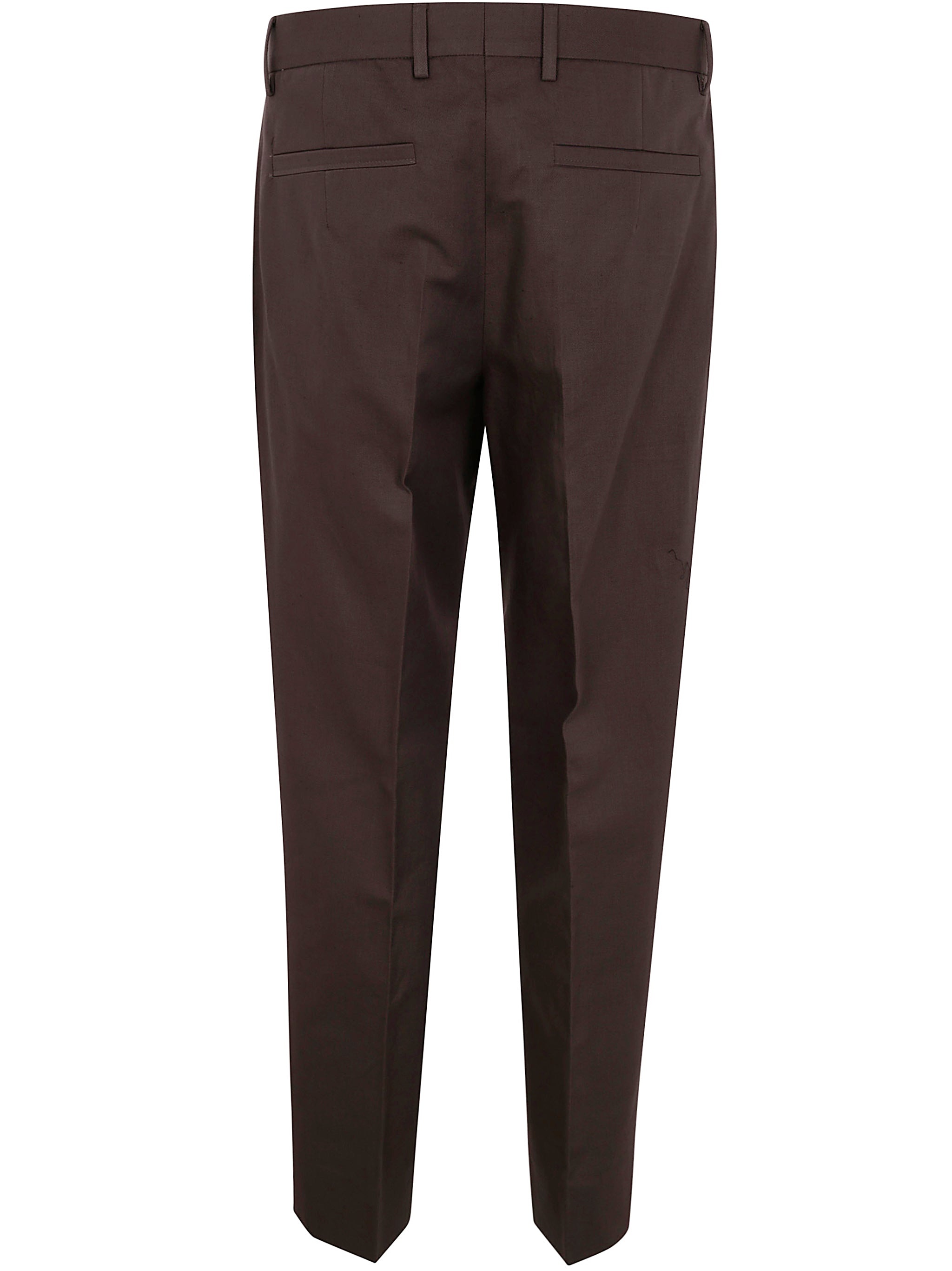 Zegna Men Cotton And Linen Pants - 2