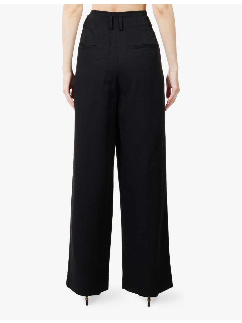 Tailored Pleated Woven Trousers - 4