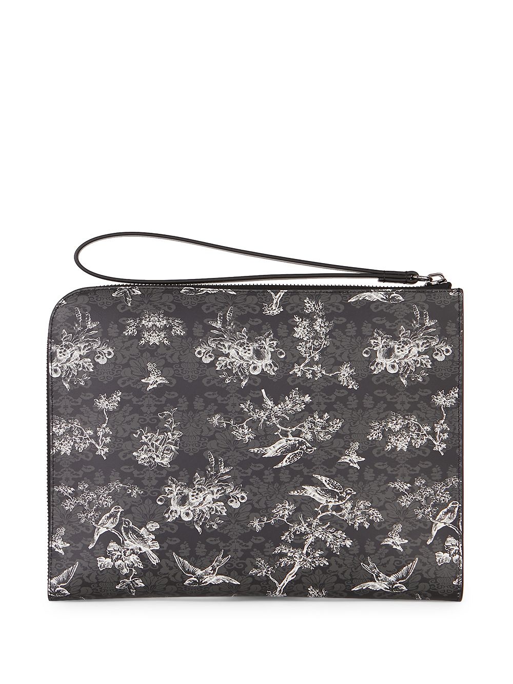 Fabian floral-print clutch - 3