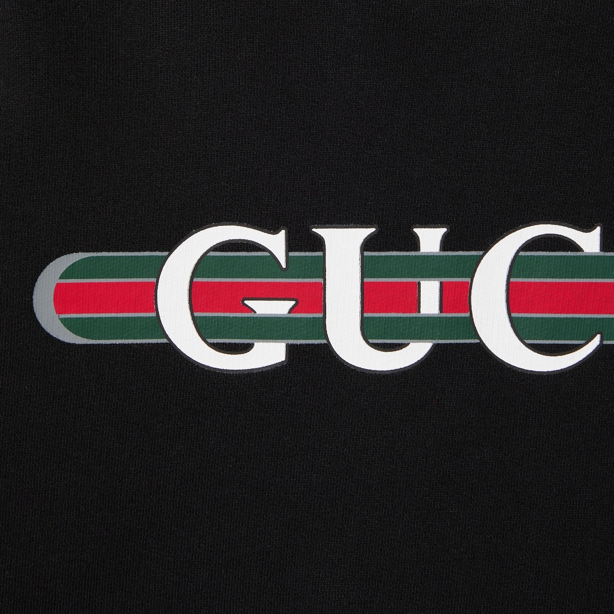 Gucci print felted cotton jersey sweatshirt - 7