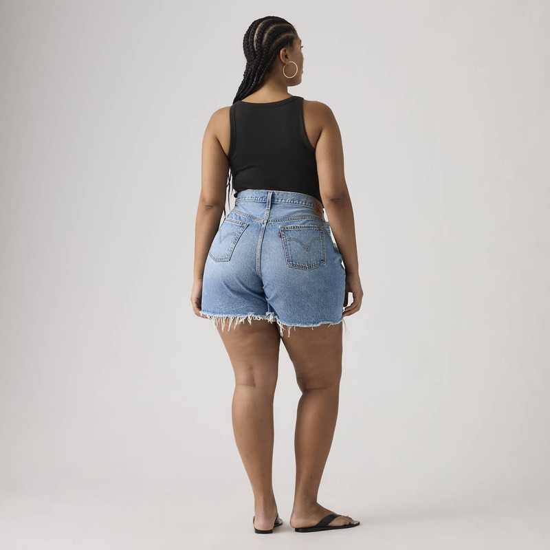501® WOMEN'S ORIGINAL HIGH-RISE SHORTS (PLUS SIZE) 3
