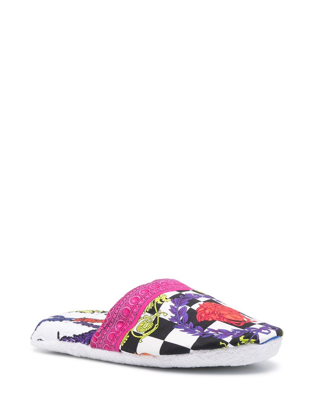 Medusa-print slippers - 2