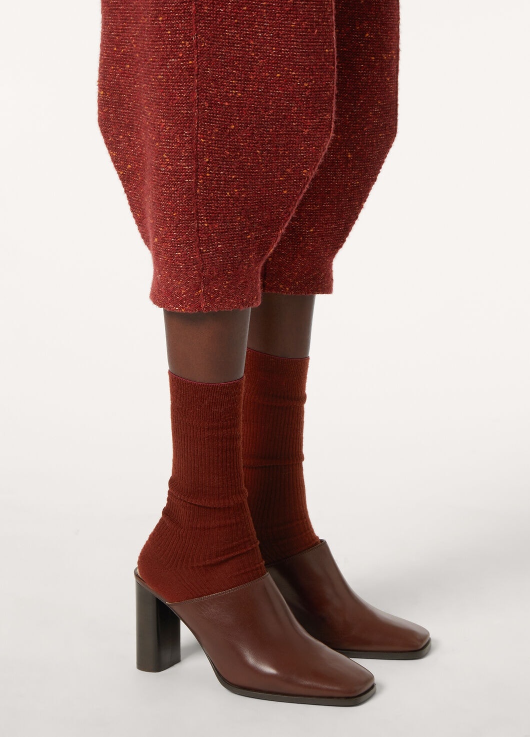 Alba Heeled Mules - 2