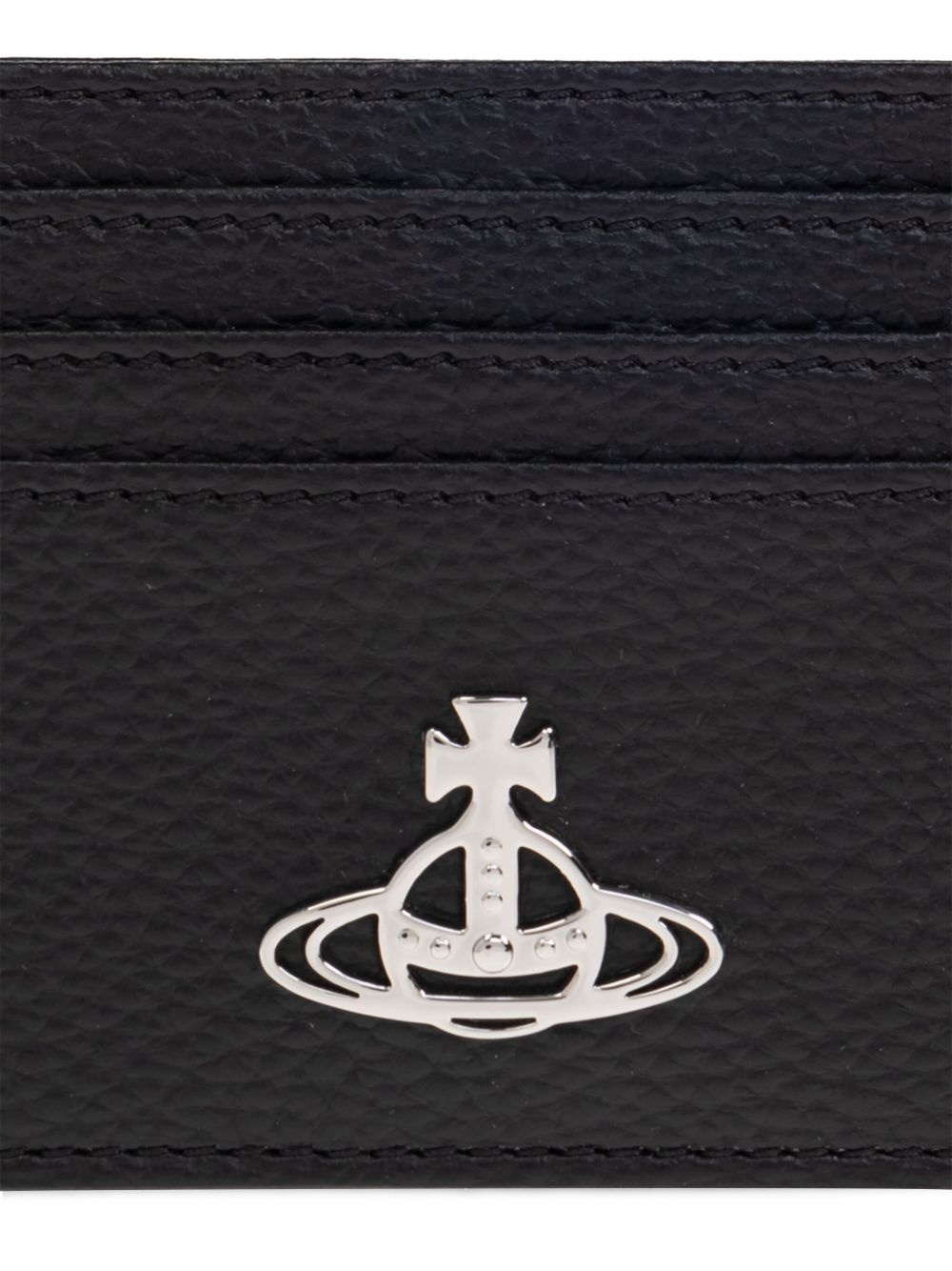 Orb logo-plaque card holder - 4