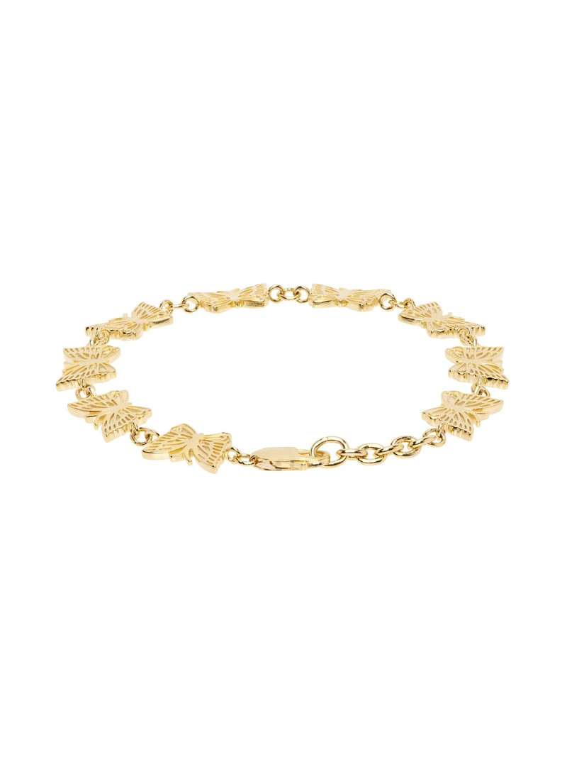 NEEDLES Gold Butterfly Bracelet outlook