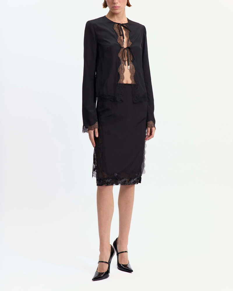 16ARLINGTON TIRSO MIDI SKIRT IN SATIN outlook