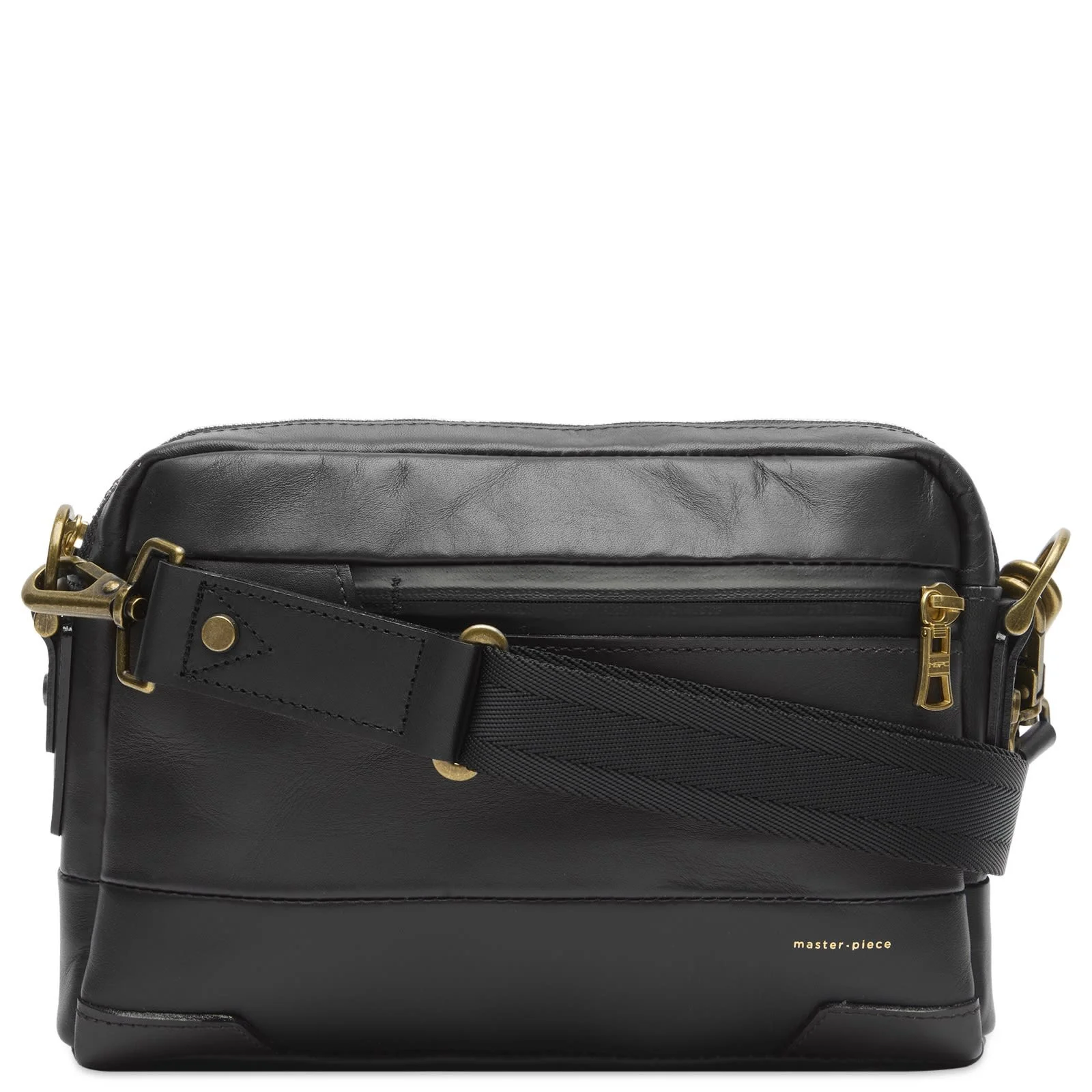 Master-Piece Gloss Leather Shoulder Bag - Small - 1