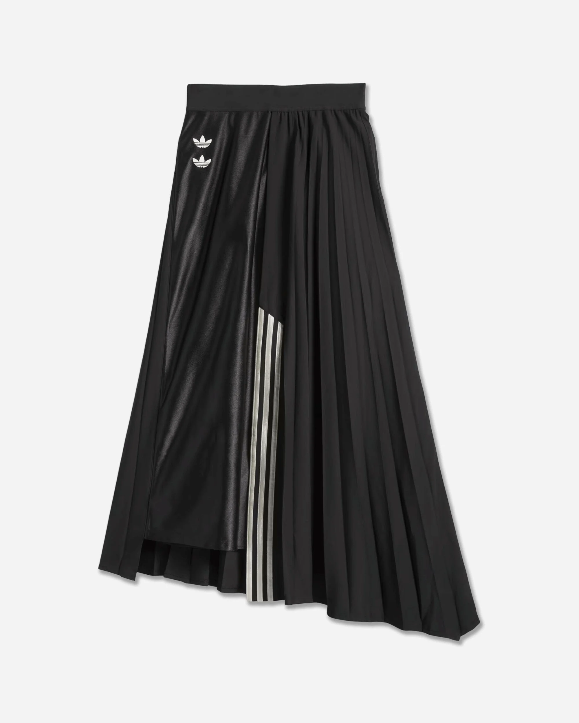 Women's Willy Chavarria Pleated Skirt Black - 1