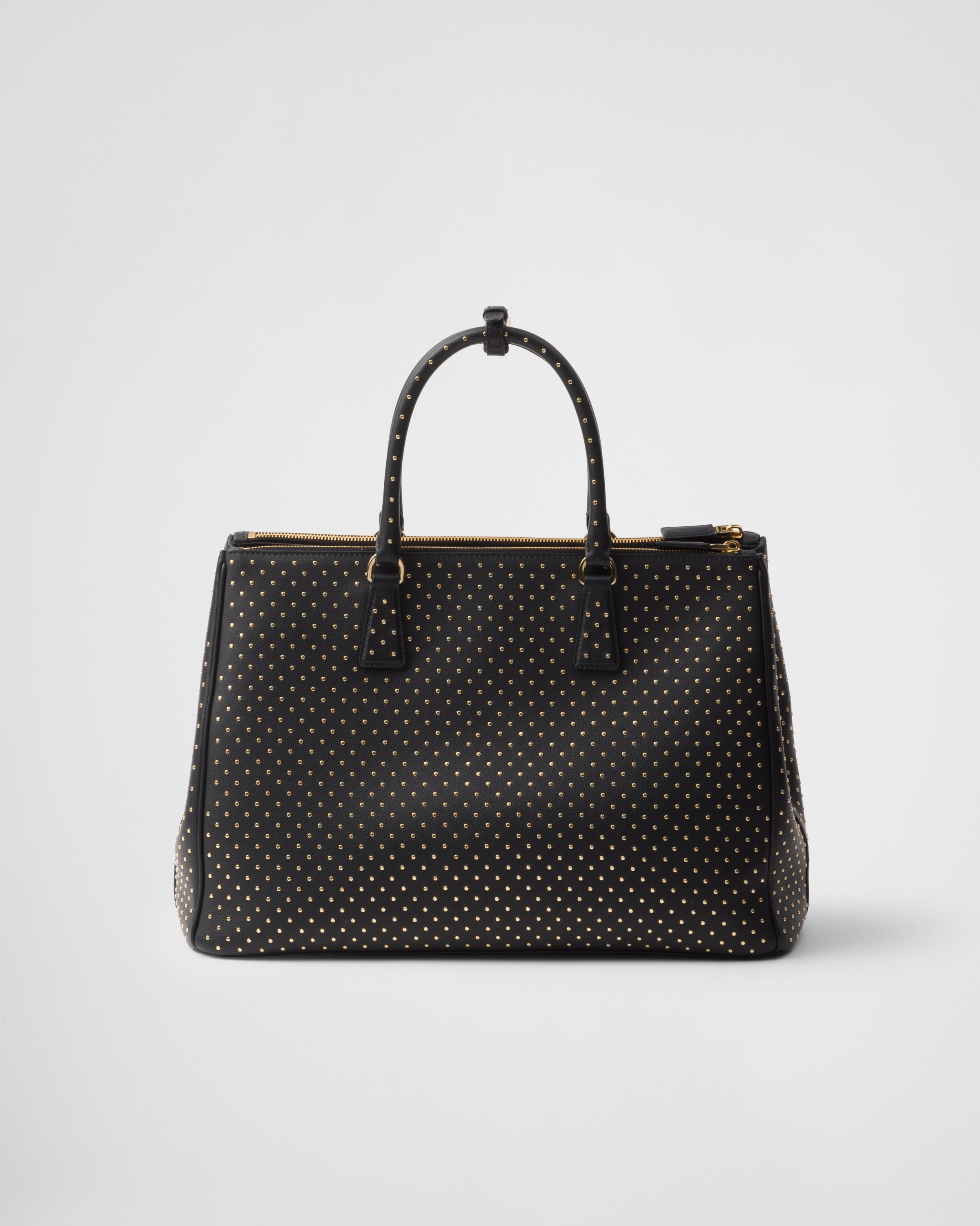 Extra-large Prada Galleria studded leather bag - 4