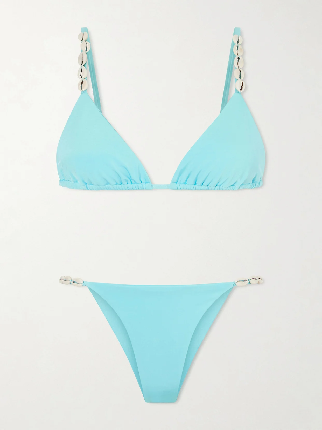 Cowries Embellished Bikini - 1