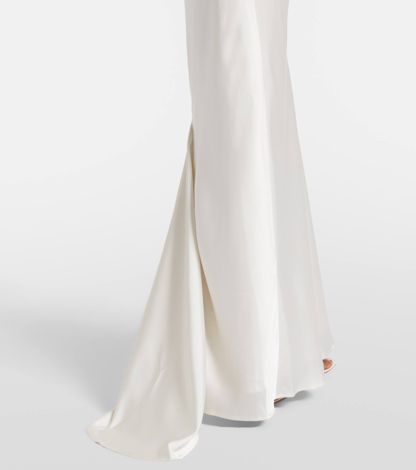 Donatella draped gown - 6