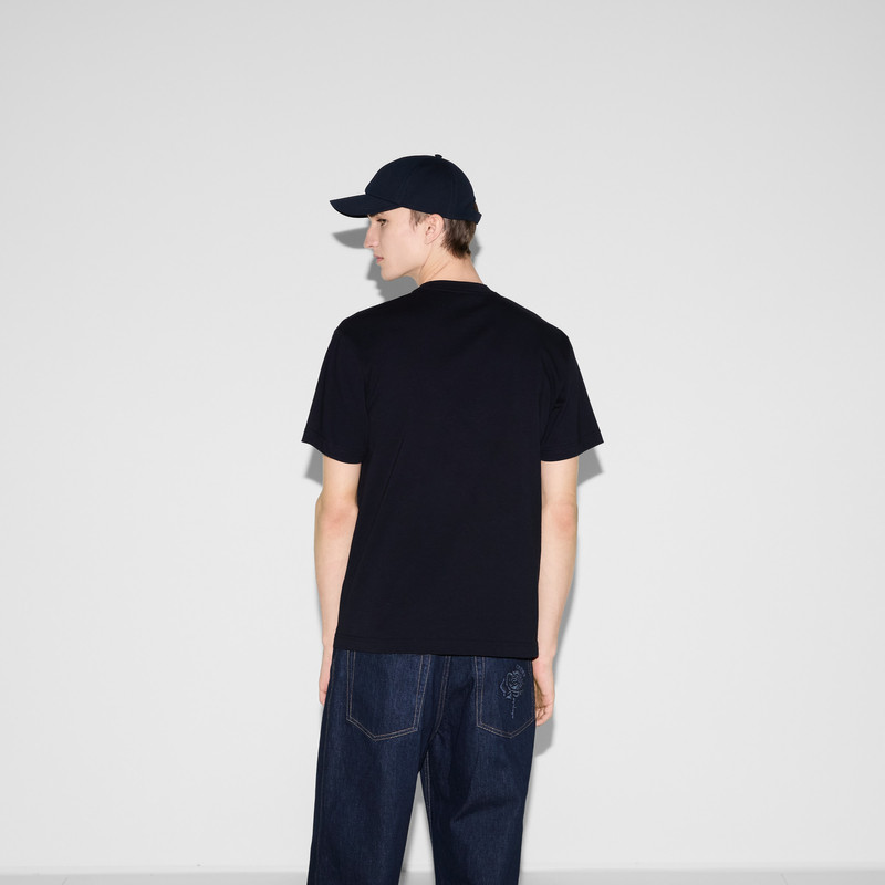 Printed cotton jersey T-shirt 4