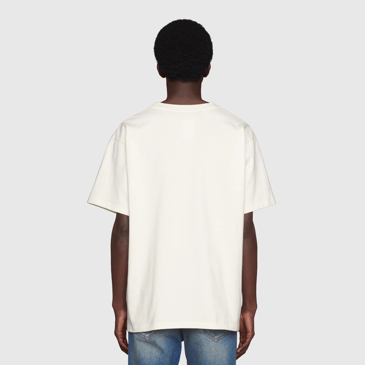 "Original Gucci" print oversize T-shirt - 4