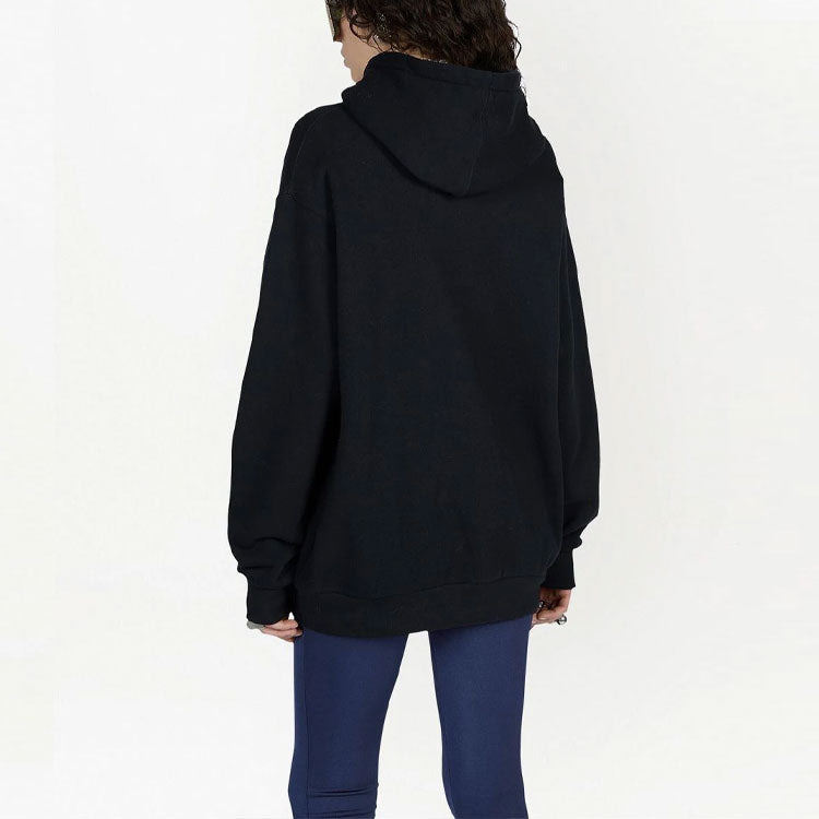 Gucci Hollywood Forever Hoodie 'Black Red' 615061-XJEF2-1043 - 5